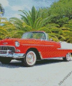 1955 Chevy Car diamond painting