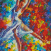 Abstract Woman Dancing Diamond Painting