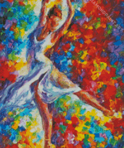 Abstract Woman Dancing Diamond Painting