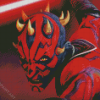 Darth Maul Diamond Painting