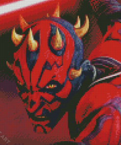 Darth Maul Diamond Painting