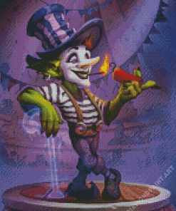 Magician Mime Diamond Painting