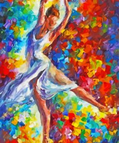 Abstract Woman Dancing Diamond Painting