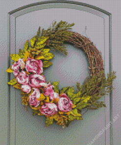 Adorable Door Wreaths Diamond Painting