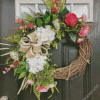 Aesthetic Door Wreaths Diamond Painting