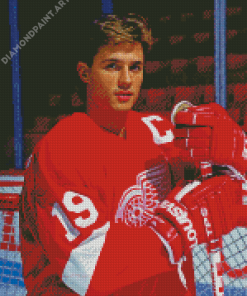 Steve Yzerman Diamond Painting