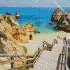 Algarve Beach diamond painting