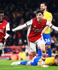 Arsenal Players In The Stadium diamond painting