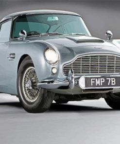 Aston Martin DB5 Car Engine diamond painting