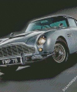 Aston Martin DB5 Car diamond painting