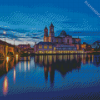 Athlone Bridge And Buildings Diamond Painting