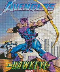 Avengers Hawkeye Hero diamond painting