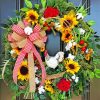 Beautiful Door Wreaths Diamond Painting