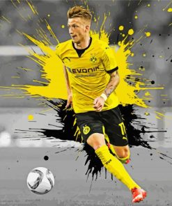 Borussia Dortmund Professional Player Diamond Painting