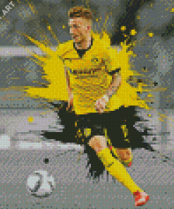 Borussia Dortmund Professional Player Diamond Painting