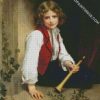 Boy With Flute diamond painting