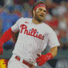 Bryce Harper Baseball Player Diamond Painting