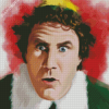 Buddy The Elf Art Diamond Painting