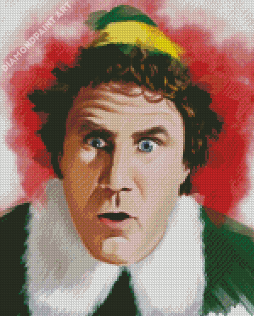 Buddy The Elf Art Diamond Painting