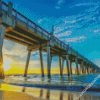 Sunrise Pensacola Florida Beach diamond painting