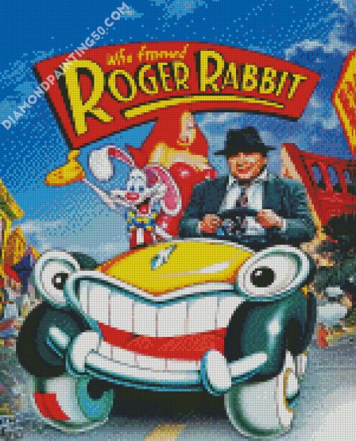 Who Framed Roger Rabbit Poster diamond painting