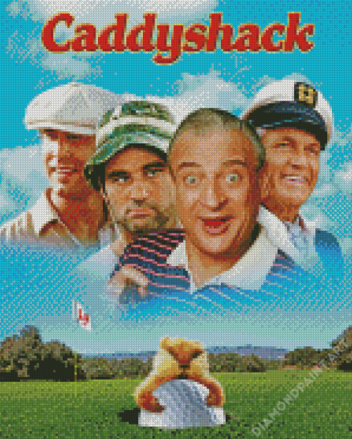 Caddyshack Poster Diamond Painting