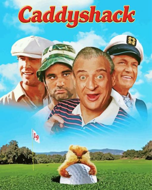 Caddyshack Poster Diamond Painting