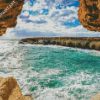 Cape Greco Cyprus diamond painting