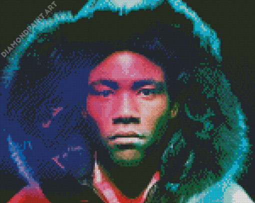 Childish Gambino Actor Diamond Painting