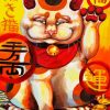 Chinese Lucky Cat Art Diamond Painting