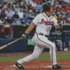 Chipper Jones Player Diamond Painting