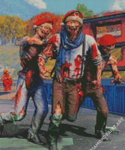 Christmas Zombies Diamond Painting