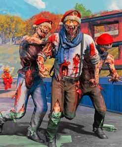 Christmas Zombies Diamond Painting