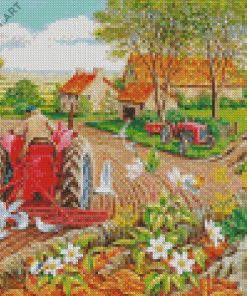 Countryside Life Diamond Painting