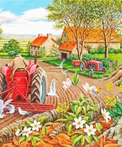 Countryside Life Diamond Painting