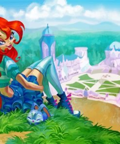 Cute Bloom Winx Club Diamond Painting