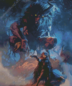 Dark Fantasy Monster Diamond Painting