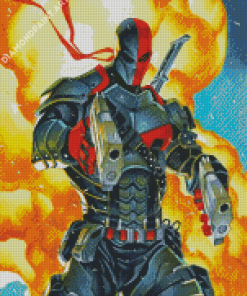 Deathstroke Fictional Character Diamond Painting