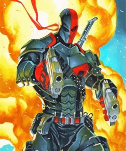 Deathstroke Fictional Character Diamond Painting