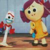 Dolly And Forky diamond painting