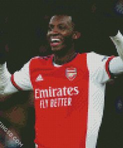 Eddie Nketiah Arsenal diamond painting