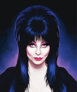 Elvira Mistress Of The Dark diamond painting