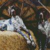 English Coonhound Dogs diamond painting