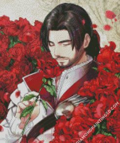 Ezio And Roses diamond painting