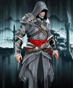 Ezio Assassins Creed Video Game diamond painting