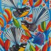 Fantails Birds Art diamond painting