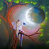 Fantasy Fairy on Tree diamond painting