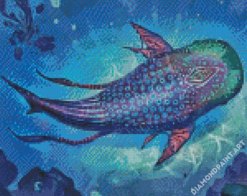 Fantasy Whale Shark Fish Diamond Paintings