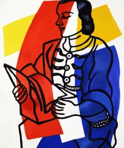 Fernand Leger Reading Art Diamond Painting