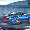 Ford Shelby GT350R Captain America Car Diamond Painting